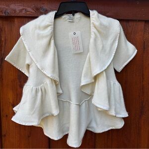 Hitherto angora cardigan